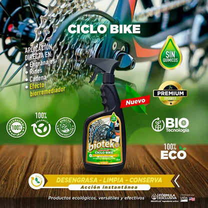 CICLOBIKE | El único que quita la grasa de la cadena🚴