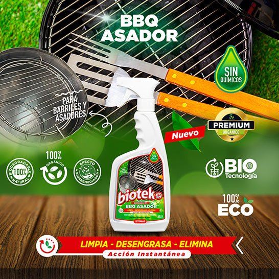 LIMPIADOR DE PARRILLAS BBQ | Elimina grasa, residuos y suciedad sin tóxicos