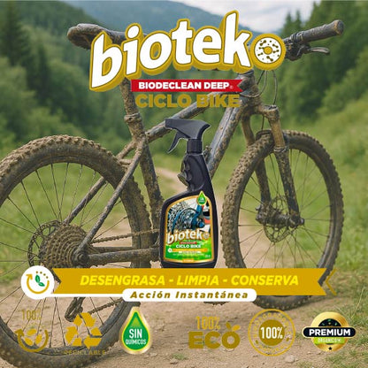 CICLOBIKE |  BICICLETAS LIMPIAS, SIN GRASAS, SIN BARROS | 500mlt