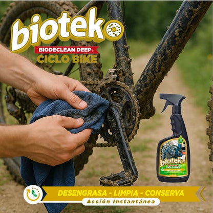 CICLOBIKE |  BICICLETAS LIMPIAS, SIN GRASAS, SIN BARROS | 500mlt