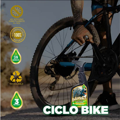 CICLOBIKE |  BICICLETAS LIMPIAS, SIN GRASAS, SIN BARROS | 500mlt