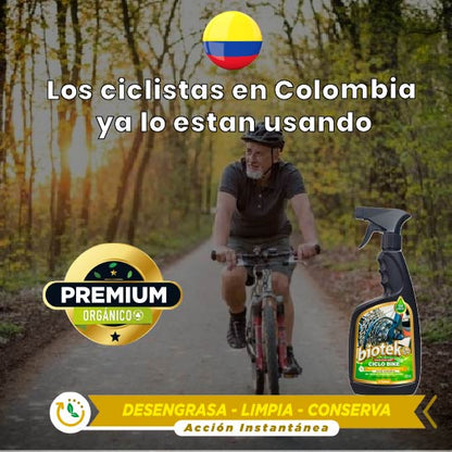 CICLOBIKE |  BICICLETAS LIMPIAS, SIN GRASAS, SIN BARROS | 500mlt
