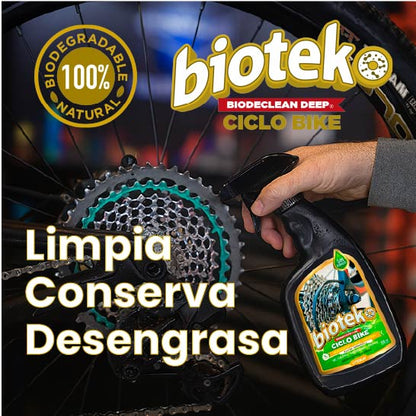 CICLOBIKE |  BICICLETAS LIMPIAS, SIN GRASAS, SIN BARROS | 500mlt