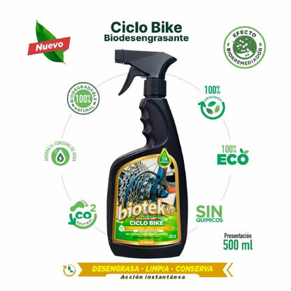 CICLOBIKE |  BICICLETAS LIMPIAS, SIN GRASAS, SIN BARROS | 500mlt