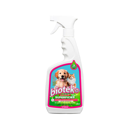 BIOTEKO SUPERFICIES 500ML | Eliminador De Olores y Manchas Mascotas