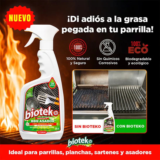LIMPIADOR DE PARRILLAS BBQ | Elimina grasa, residuos y suciedad sin tóxicos