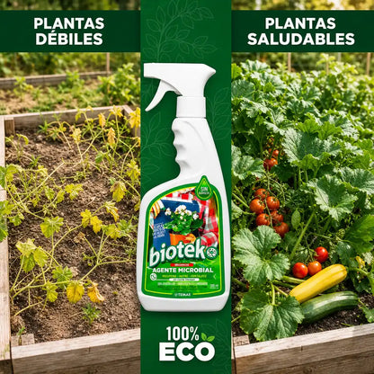 BIOTEKO PLANTAS | Recupera plantas débiles desde la raíz