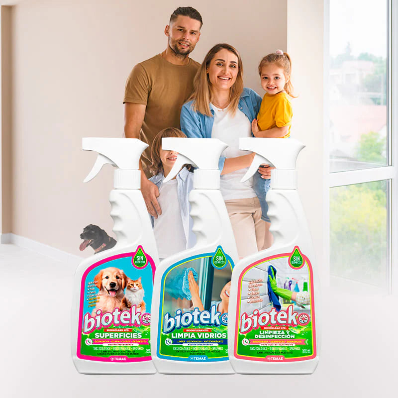 Productos Bioteko para el hogar